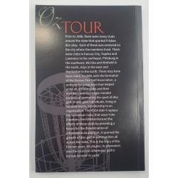 Disc Golf Book - Oz Tour - Paperback Disc Golf Book - Oz Tour - Paperback
