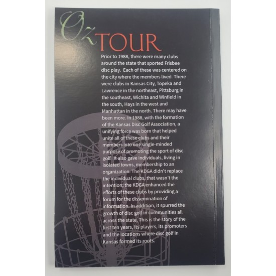 Disc Golf Book - Oz Tour - Paperback