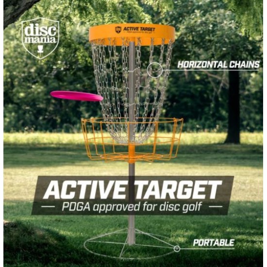 Discmania Active Target Disc Golf Basket - Portable