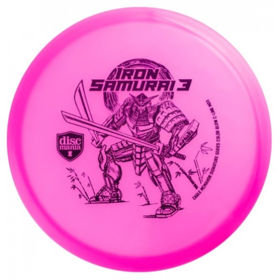 Discmania MD3 - C Line Color Glow - Iron Samurai 3 - Eagle McMahon Signature Series Discmania MD3 - C Line Color Glow - Iron Samurai 3 - Eagle McMahon Signature Series