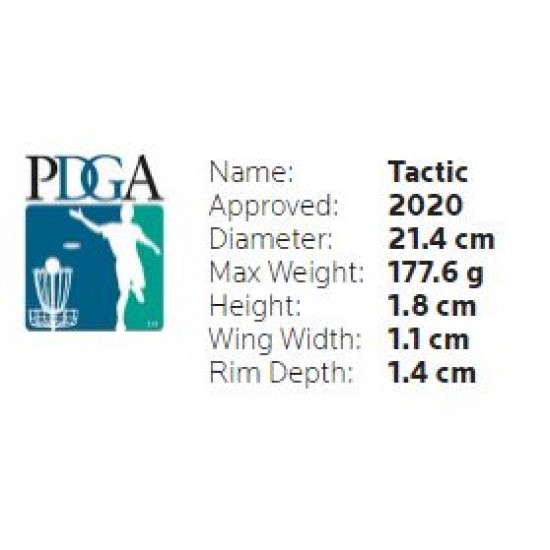 Discmania Tactic - Evolution Exo Soft
