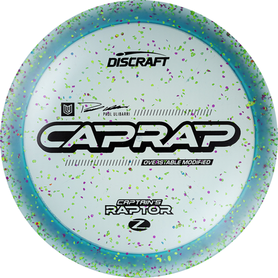 Discraft Captains Raptor- Z Confetti - Paul Ulibarri Discraft Captains Raptor- Z Confetti - Paul Ulibarri