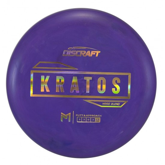 Discraft Kratos - Putter Line Hard Blend - Paul McBeth Discraft Kratos - Putter Line Hard Blend - Paul McBeth