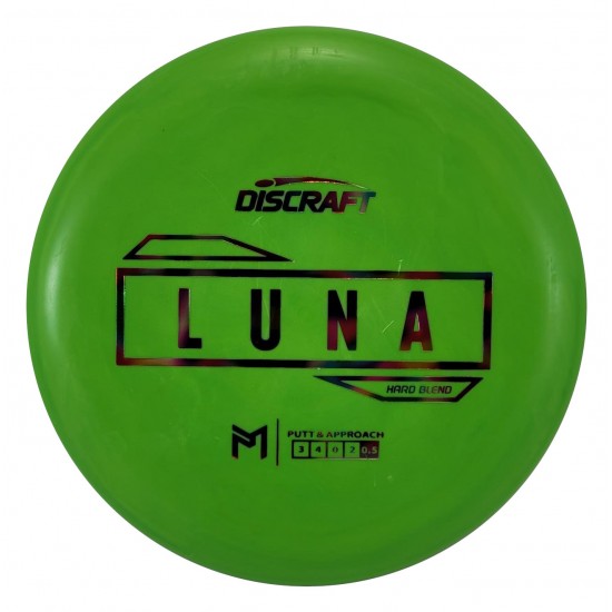 Discraft Luna - Putter Line Hard Blend - Paul McBeth Discraft Luna - Putter Line Hard Blend - Paul McBeth