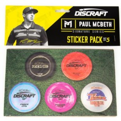 Discraft Sticker Pack - Paul McBeth Discraft Sticker Pack - Paul McBeth