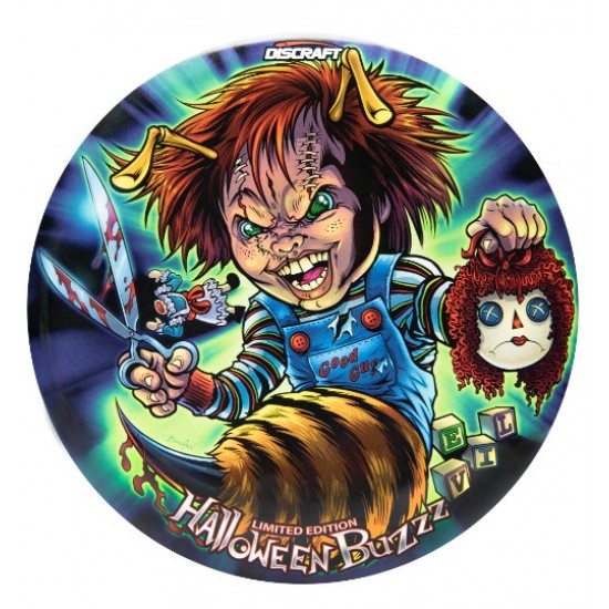 Discraft Buzzz - ESP SuperColor - Limited Edition Halloween 2022 - Killer Doll Discraft Buzzz - ESP SuperColor - Limited Edition Halloween 2022 - Killer Doll