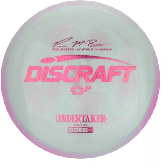 Discraft Undertaker - ESP - Paul McBeth 6X Signature Discraft Undertaker - ESP - Paul McBeth 6X Signature