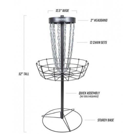 Dynamic Discs Marksman Lite Basket - Portable Dynamic Discs Marksman Lite Basket - Portable