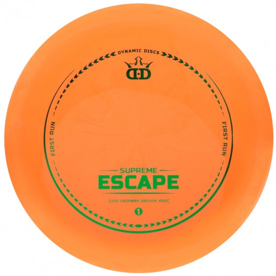 Dynamic Discs Escape - Supreme - First Run Dynamic Discs Escape - Supreme - First Run