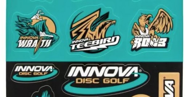 Icon Sticker Sheet, Innova Disc Golf Accessories | Discs Unlimited