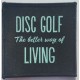 Kastaplast Sew-On Patch - Disc Golf - The Better Way of Living