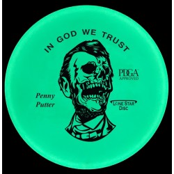 Lone Star Penny Putter - Bravo Glow - Halloween - Zombie Abe Lone Star Penny Putter - Bravo Glow - Halloween - Zombie Abe