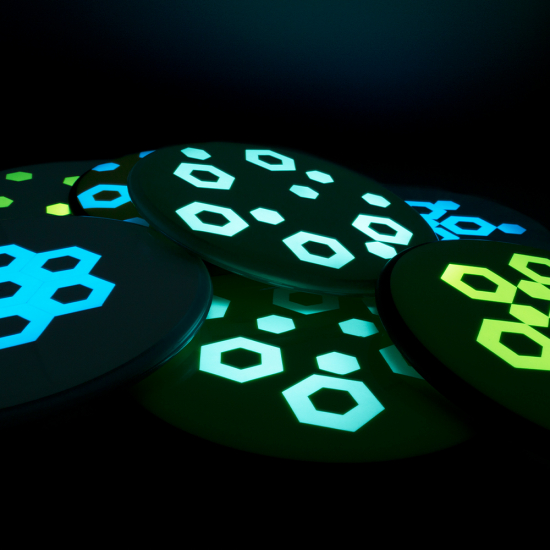 MVP Hive Sticker - Firefly Glow Vinyl