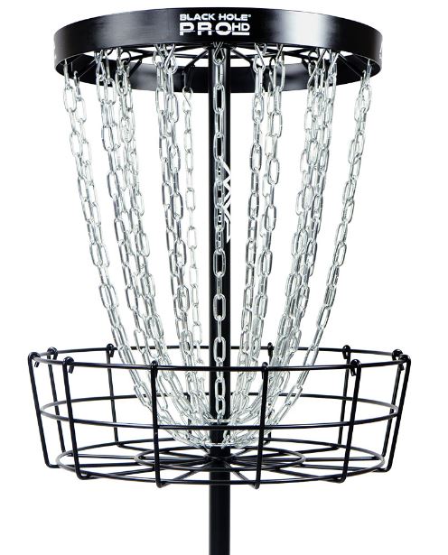 Black Hole Pro HD V2 - Portable, MVP Disc Golf Basket | Discs