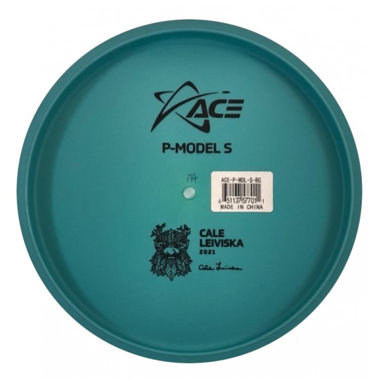 Prodigy P Model S - ACE Line BaseGrip Bottom Stamp - Cale Leiviska Prodigy P Model S - ACE Line BaseGrip Bottom Stamp - Cale Leiviska