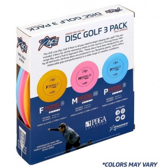 Prodigy Starter Set - ACE Line BaseGrip - 3 Piece Set Prodigy Starter Set - ACE Line BaseGrip - 3 Piece Set