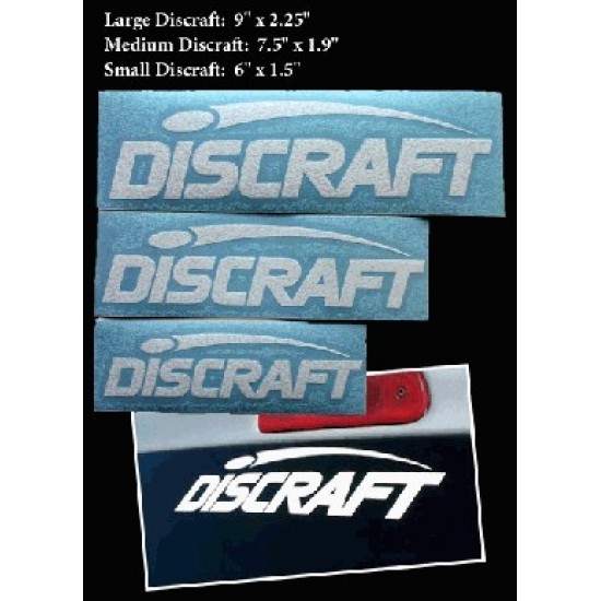 Discraft Decals - "Discraft"