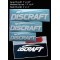 Discraft Decals - "Discraft" Discraft Decals - "Discraft"
