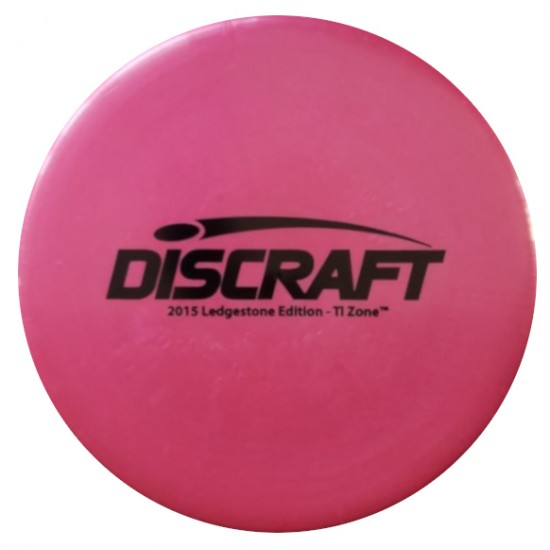 Discraft Zone - Titanium - 2015 Ledgestone Edition